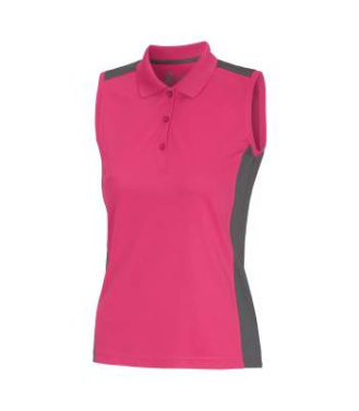 Valencia woman – polo krekls, Neona rozā/pelēka – Graphix (3)