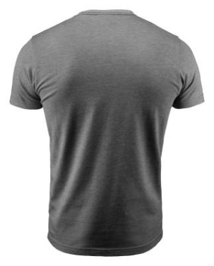 Portwillow – T krekls (unisex), Melnā melanža – James Harvest (2)
