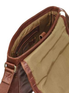 Leather Line Shoulderbag – soma, Konjaks – Derby of Sweden (2)