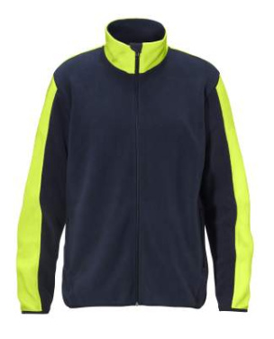 Cortina Fleecejacket – džemperis, Jūras zils/dzeltens - Graphix (3)