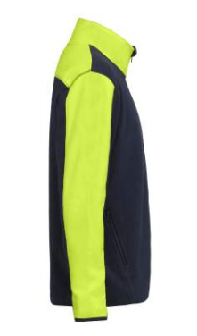 Cortina Fleecejacket – džemperis, Jūras zils/dzeltens - Graphix (4)