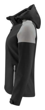 Prime – softshell jaka (sievietēm), Melns/antracīts – Printer PRIME (3)