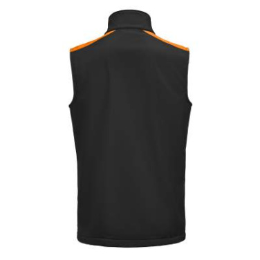 Prime Softshell – veste, Melns/oranžs – Printer PRIME (3)