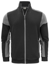 Prime Sweater – džemperis ar pilnu rāvējslēdzēju (vīriešiem), Melns/antracīts