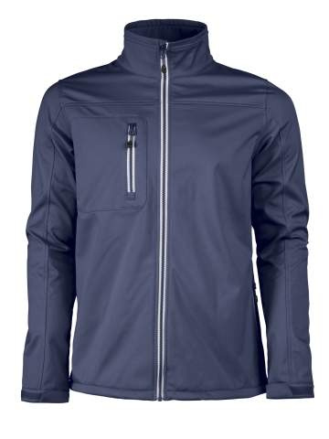 Vert – softshell jaka (vīriešiem), Tumši zils - Printer RED (1)