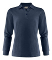 Surf Pro L/S Pique – polo krekls (sievietēm), Ļoti tumši zils