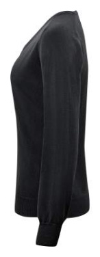 Merino V – adīts džemperis (sievietēm), Melns – J.Harvest & Frost (3)