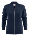 Javelin Sweater – džemperis ar pilnu rāvējslēdzēju (sievietēm), Tumši zils