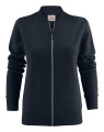 Javelin Sweater – džemperis ar pilnu rāvējslēdzēju (sievietēm), Ļoti tumši zils