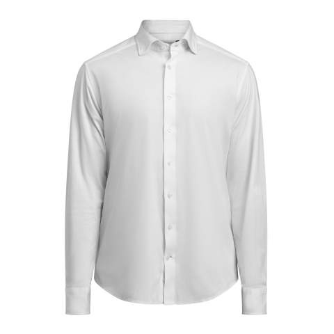 IB132 Interlock Knit Slim Fit – krekls (vīriešiem), Balts – J.Harvest & Frost (1)