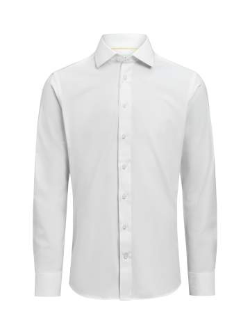 YB150 Twill Stretch Regular Fit – krekls (vīriešiem), Balts – J.Harvest & Frost (1)