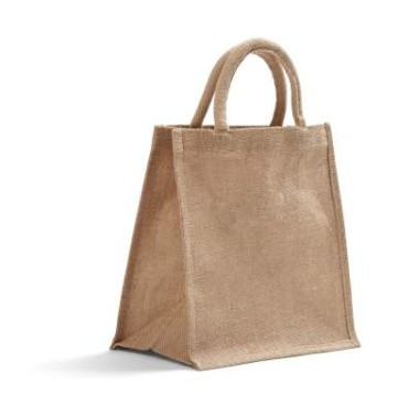 Lunchbag Jute – soma, Dabīga krāsa - Lord Nelson (2)