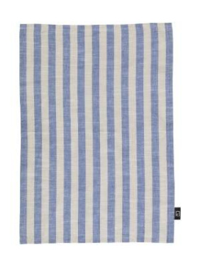 Kitchen Stripe – dvielis, Zils – Kosta Linnewäfveri (2)