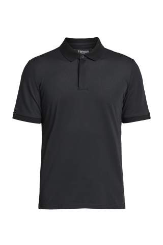 TXlite Tri-Blend – polo krekls (vīriešiem), Melns – Tenson (1)