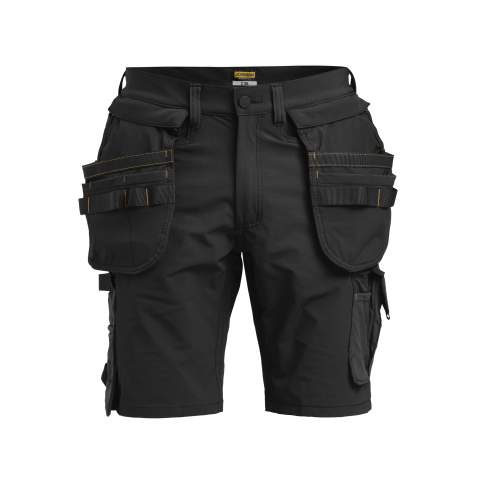 2397 Craftsman Stretch – šorti, melns – Jobman (1)