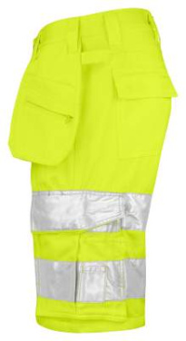 2205 Craftsman Hi-Vis – šorti, dzeltens – Jobman (2)