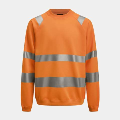 1150 Hi-Vis – džemperis, oranža – Jobman (1)