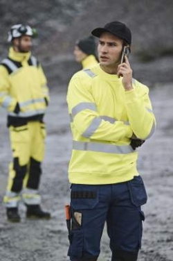 1150 Hi-Vis – džemperis, oranža – Jobman (3)