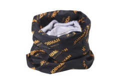9693 Bandana – cepure, melna/oranža