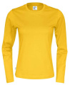 Long Sleeve Lady – T krekls, Dzeltens