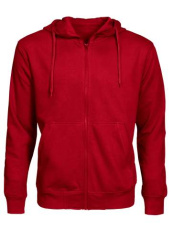 Midland Hood hoodie – džemperis ar pilnu rāvējslēdzēju