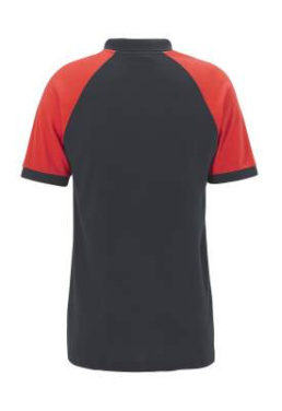 Imola shirt – polo krekls, Pelēks/sarkans – Graphix (2)