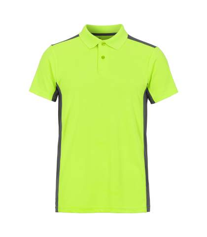 Madrid man – polo krekls, Neona dzeltens/pelēks – Graphix (1)