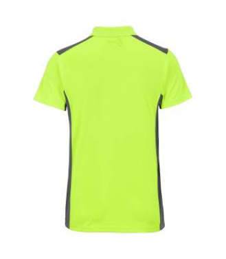 Madrid man – polo krekls, Neona dzeltens/pelēks – Graphix (2)