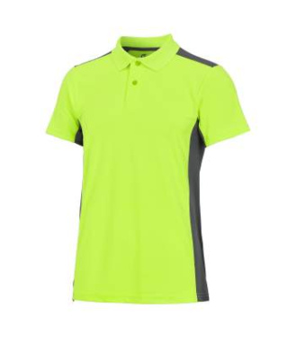 Madrid man – polo krekls, Neona dzeltens/pelēks – Graphix (3)