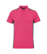 Madrid man – polo krekls, Rozā/pelēks