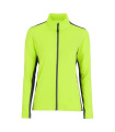 Evora fullzip woman – jaka, Neona dzeltens/pelēks