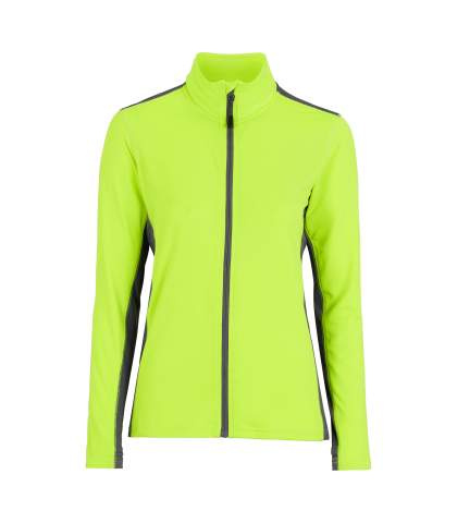 Evora fullzip woman – jaka, Neona dzeltens/pelēks – Graphix (1)