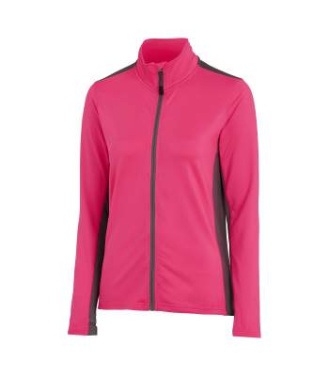 Evora fullzip woman – jaka, Neona rozā/pelēka – Graphix (3)