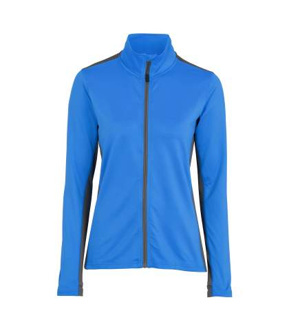 Evora fullzip woman – jaka, Zils/pelēks – Graphix (1)