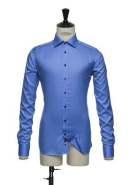 GB01 Twill Slim – krekls (vīriešiem), Vidēji zils – J.Harvest & Frost (2)