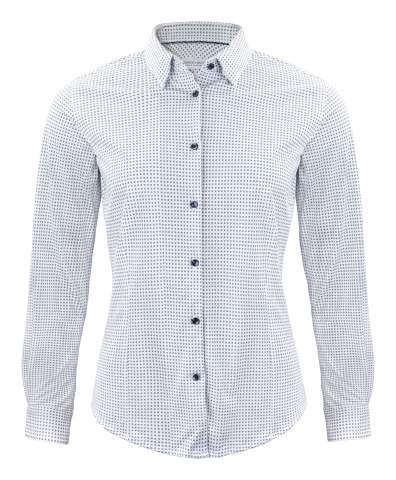 IB131 Knit Shirt – polo krekls (sievietēm), Debeszila apdruka – J.Harvest & Frost (1)
