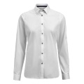 YB56 Twill Woman Contemporary – krekls, Balta / tumši zila