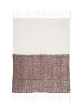 Wool – pleds, Vīna sarkans – Kosta Linnewäfveri (2)