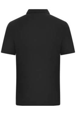 Unisex polo krekls ar krāsu paneļiem OCS Standard, melna/smilšakmens – James & Nicholson (4)