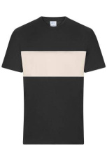 Unisex T-krekls ar krāsu paneļiem OCS Standard