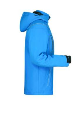 Vīriešu ziemas softshell jaka, ūdens – James & Nicholson (3)