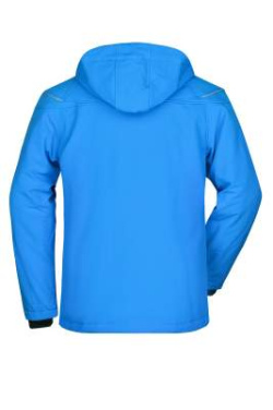 Vīriešu ziemas softshell jaka, ūdens – James & Nicholson (4)