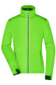 Sieviešu sporta softshell jaka, spilgti zaļa/melna