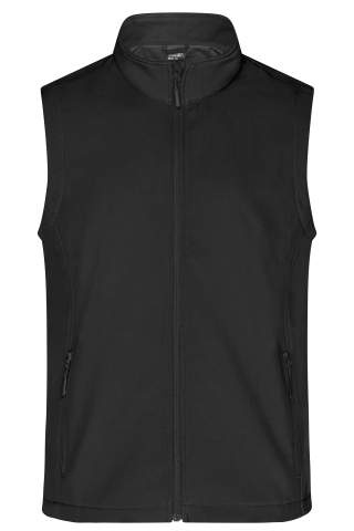 Vīriešu Promo Softshell veste, melns/melns – James & Nicholson (1)