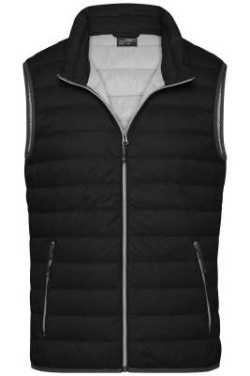 Vīriešu dūnu veste, melna/sudraba – James & Nicholson (2)