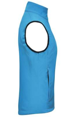 Sieviešu softshell veste, ūdens – James & Nicholson (3)