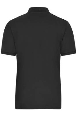 Vīriešu BIO Stretch-Polo Work - SOLID - OCS jaukts audums, melns – James & Nicholson (4)