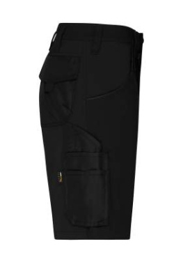 Darba apģērbs Stretch-Bermudas Slim Line GRS, melns/melns – James & Nicholson (3)