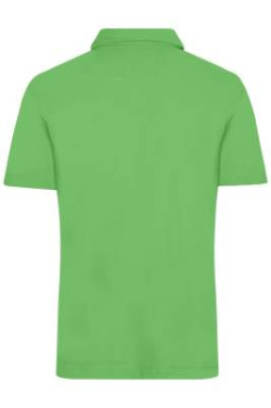 Vīriešu tradicionālais polo krekls, laima zaļa/laima zaļa-balta – James & Nicholson (4)