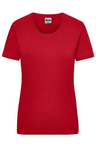 Darba apģērbs-T-Sievietēm, sarkans – James & Nicholson (1)